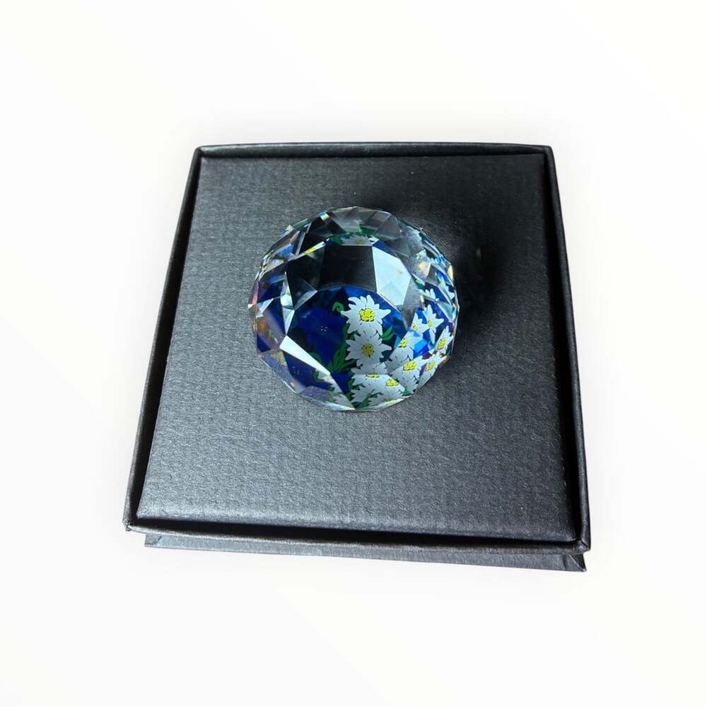 Swarovski Crystal Edelweiss Flower Paperweight